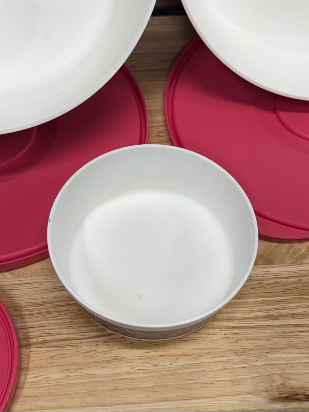 Tupperware Falling for Floral Bowl 18 Cup, 10 1/2 Cup and 1 1/4 Cup Bowls - Picture 3 of 8
